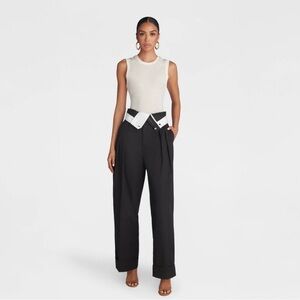 KBB by Kahlana Baggy Leg “The Waist Curtain Trouser” - NWT szM